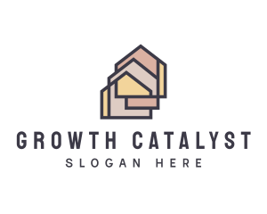  House Apartment Realty logo design