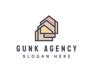  House Apartment Realty logo design