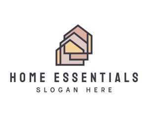  House Apartment Realty logo design