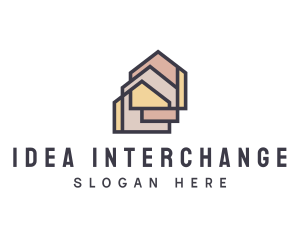  House Apartment Realty logo design