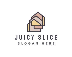  House Apartment Realty logo design