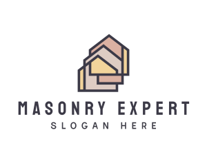  House Apartment Realty logo design