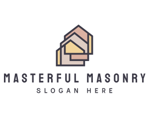  House Apartment Realty logo design