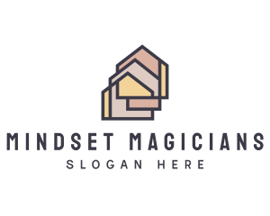  House Apartment Realty logo design