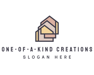  House Apartment Realty logo design