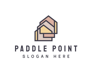  House Apartment Realty logo design