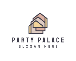  House Apartment Realty logo design