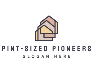  House Apartment Realty logo design