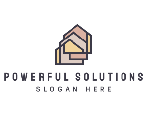  House Apartment Realty logo design