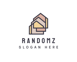  House Apartment Realty logo design