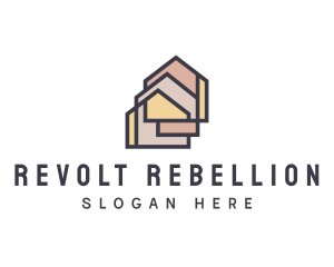  House Apartment Realty logo design