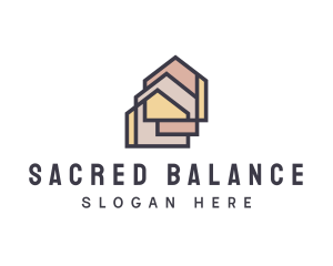  House Apartment Realty logo design