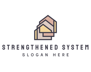  House Apartment Realty logo design