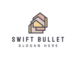  House Apartment Realty logo design