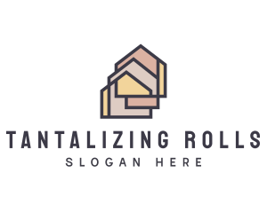  House Apartment Realty logo design