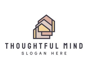  House Apartment Realty logo design