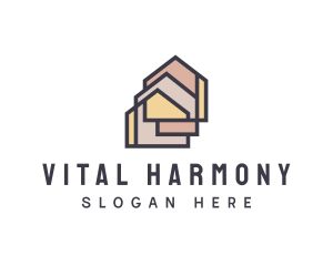  House Apartment Realty logo design