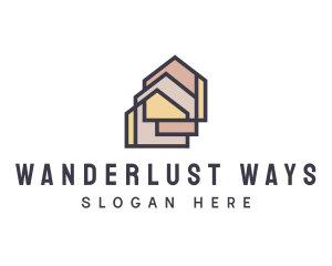  House Apartment Realty logo design