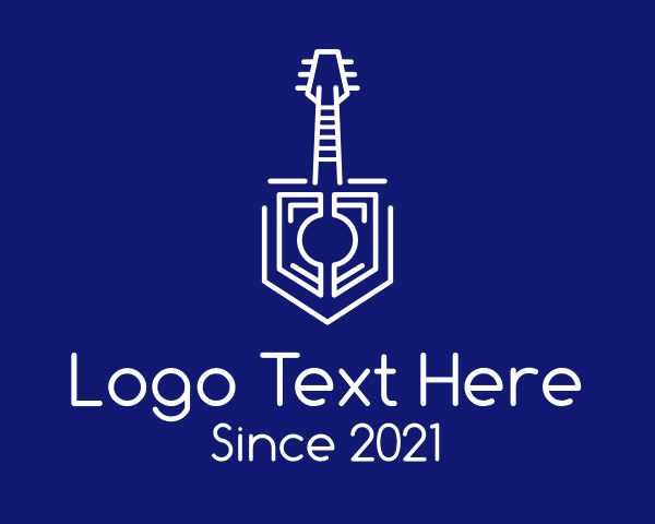 Guitar Solo logo example 4