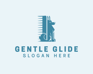 Comb Dog Grooming  logo