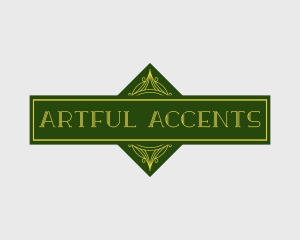 Art Deco Boutique logo design