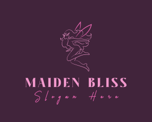 Pink Fairy Beauty logo design