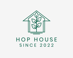 Botany House Plant logo design