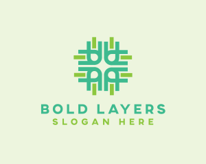 Natural Abstract Pattern  logo design