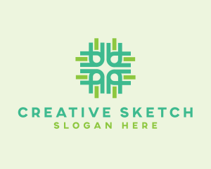 Natural Abstract Pattern  logo design