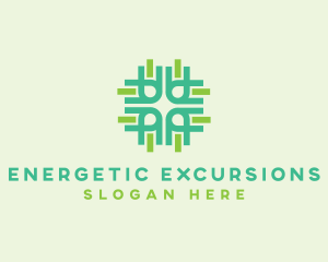 Natural Abstract Pattern  logo design