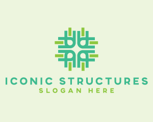 Natural Abstract Pattern  logo design