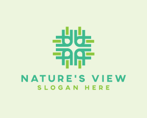 Natural Abstract Pattern  logo design