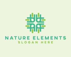 Natural Abstract Pattern  logo design