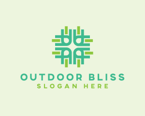 Natural Abstract Pattern  logo design