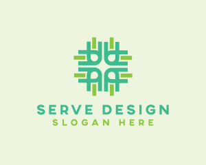 Natural Abstract Pattern  logo design