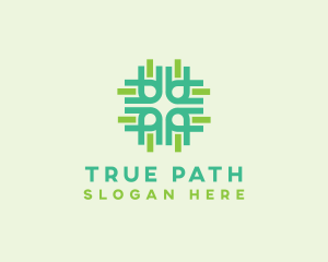 Natural Abstract Pattern  logo design