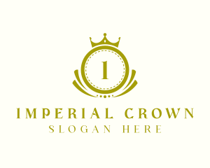 Royal Crown Crest logo design