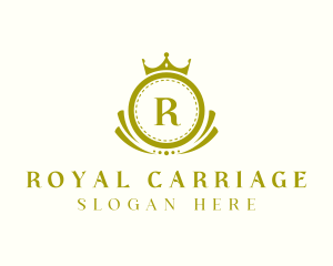 Royal Crown Crest logo design