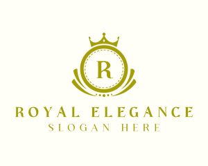 Royal Crown Crest logo design