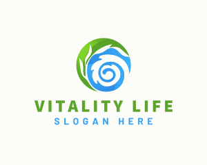Healthy Natural Water logo