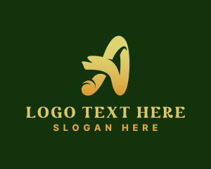 Advertising Startup Brand Letter A Logo
