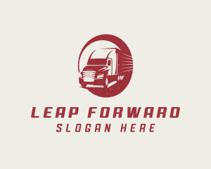 Truck Cargo Forwarding logo design