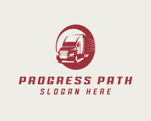 Truck Cargo Forwarding logo design