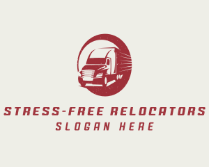 Truck Cargo Forwarding logo design