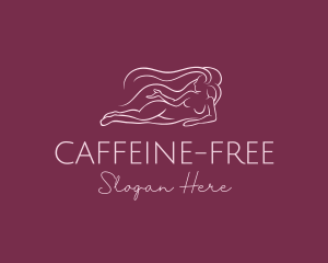 Nude Woman Hair logo design