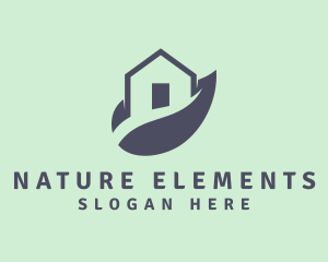 Nature Home Property logo design