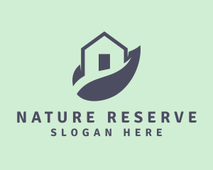 Nature Home Property logo design