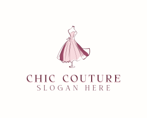 Gown Tailor Couture logo design