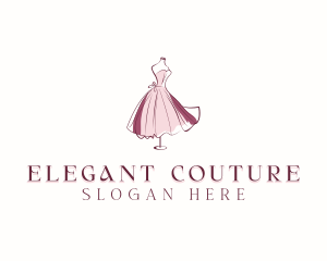 Gown Tailor Couture logo design
