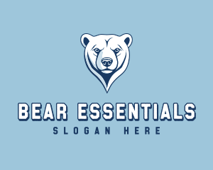 Wildlife Polar Bear logo design